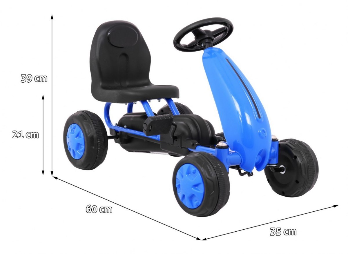 Kart-pentru-copii-cu-pedale-albastru-2
