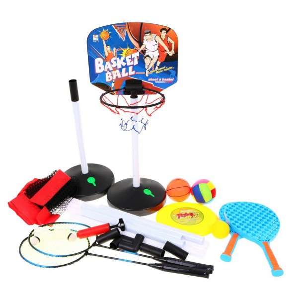 Set-sport-5-in-1-Baschet-Volei-Badminton-Frisbee-Rachete2-1